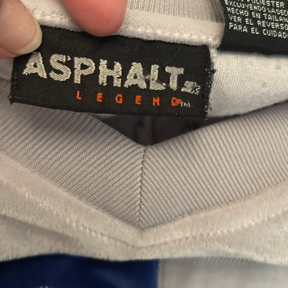 Asphalt Legend Men’s Blue and Grey Sports Jersey Size XL - Picture 13 of 13